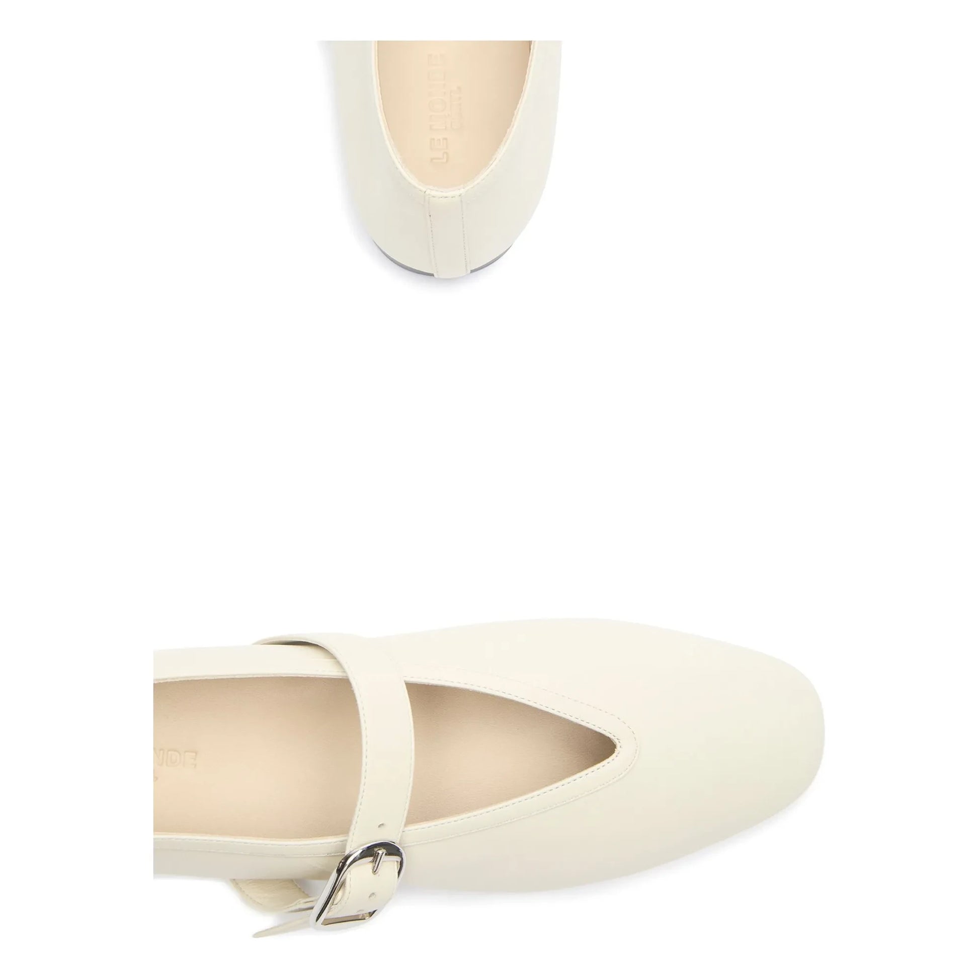 Le Monde Beryl - Ballerinas Stella Leather | Ecru