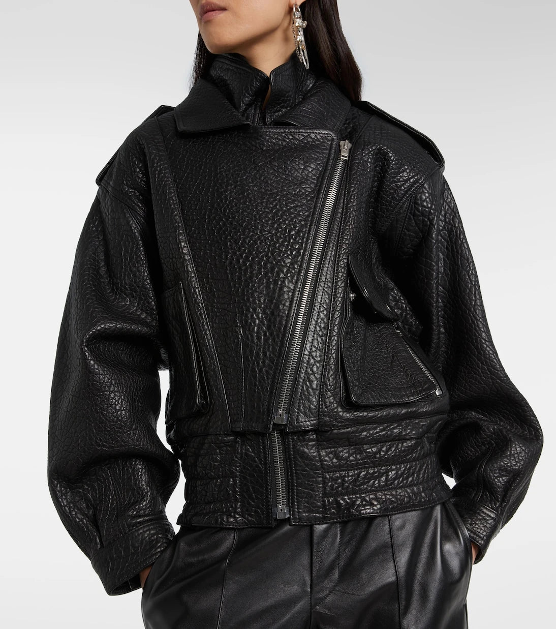Isabel Marant - Aneli leather biker jacket