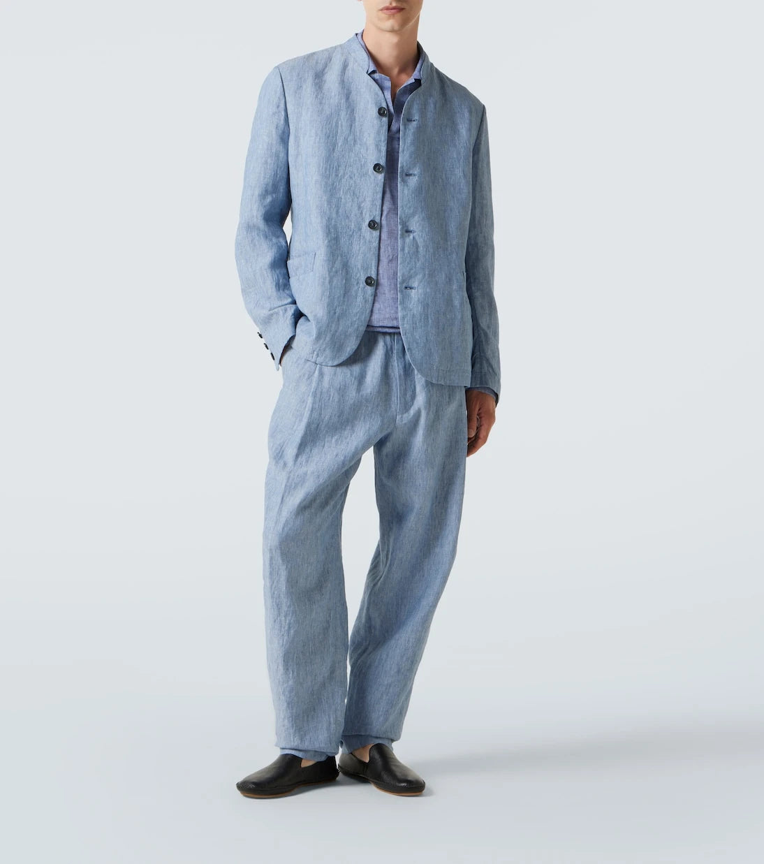 Giorgio Armani - Linen wide-leg pants