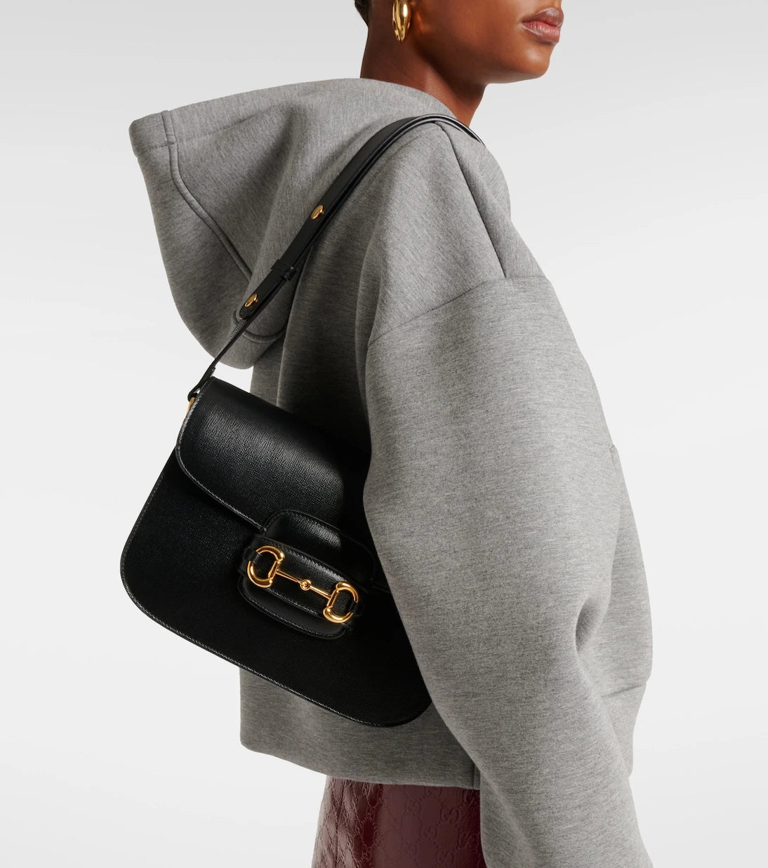 Gucci - حقيبة كتف Gucci Horsebit 1955 الجلدية