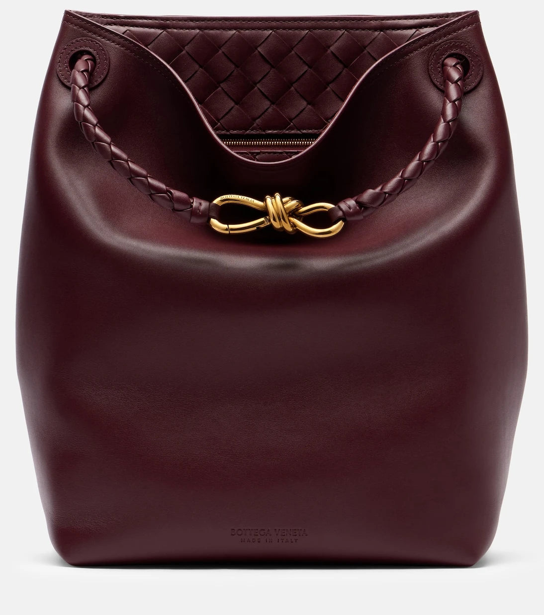 Bottega Veneta - Andiamo Small leather bucket bag