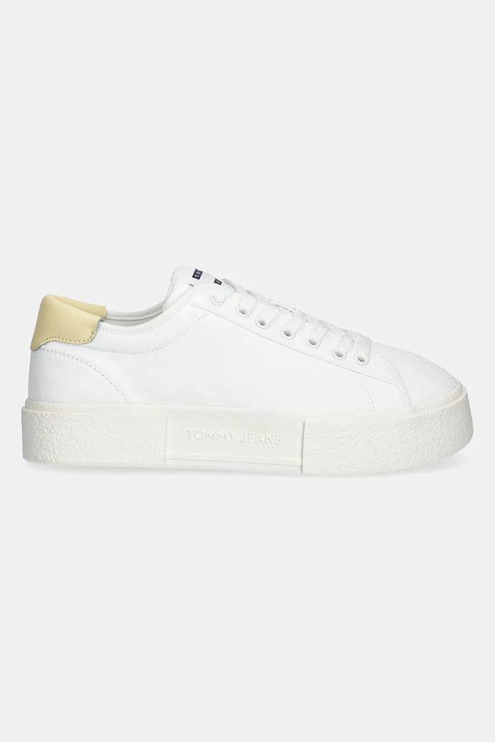 Маратонки Tommy Jeans FLATFORM CANVAS SNEAKER