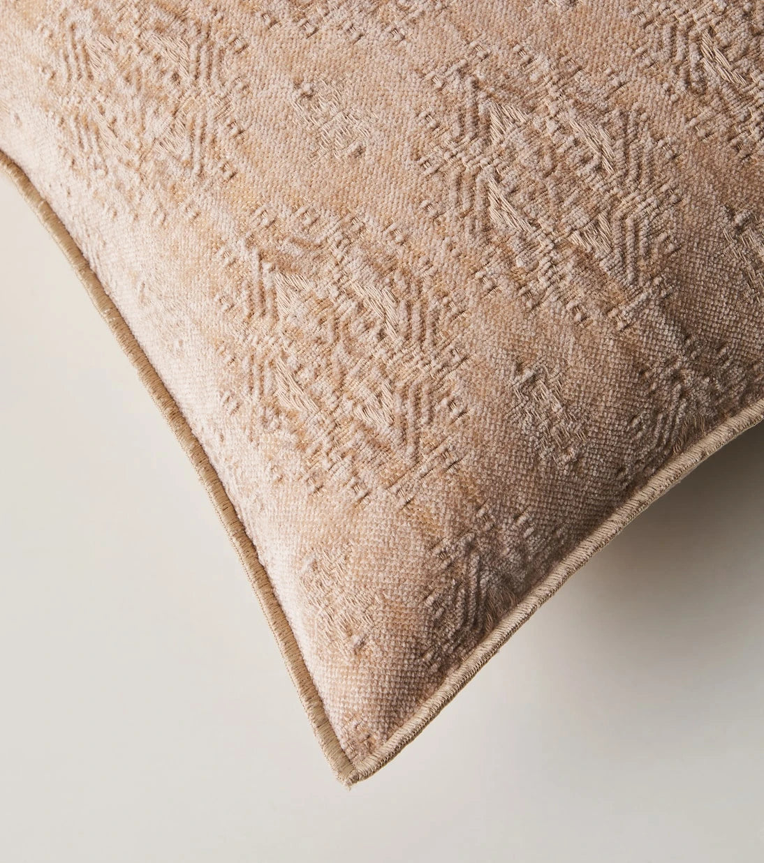 Maison de Vacances - Cotton-blend jacquard cushion