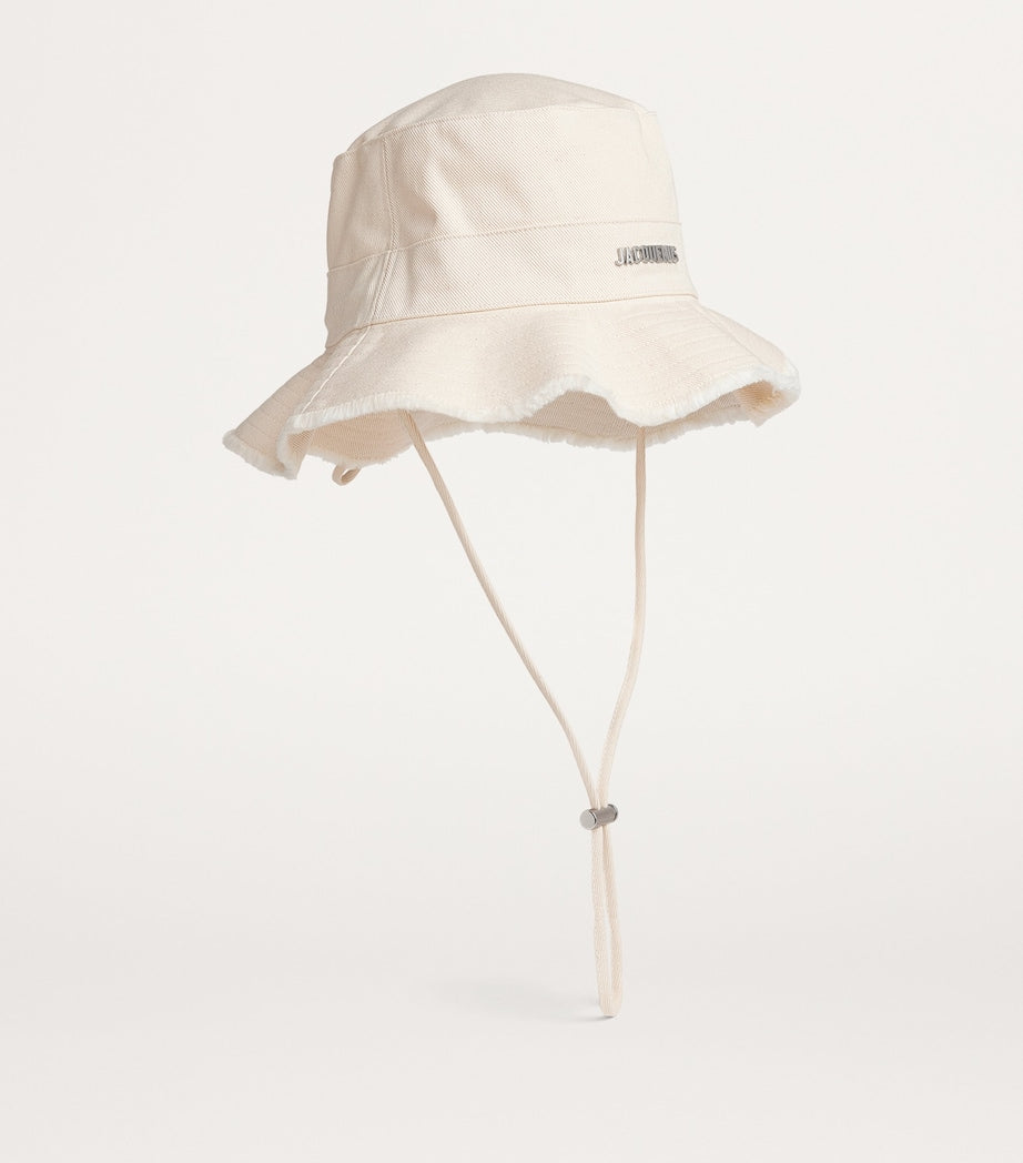 Ivory Artichaut Logo Bucket Hat