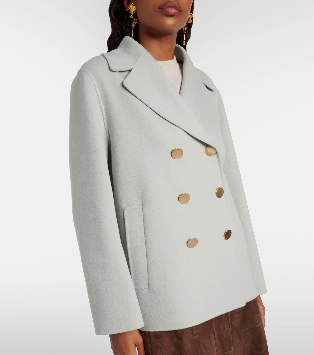 'S Max Mara - Margot double-breasted virgin wool jacket