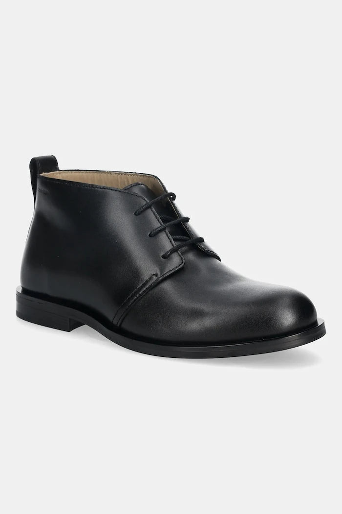 Кожени половинки обувки Calvin Klein ESS RUBBER DESERT BOOT LTH