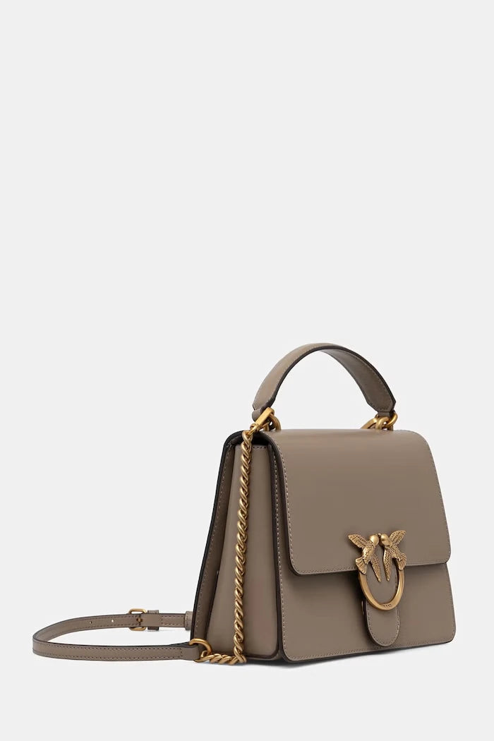 Pinko kadın deri crossbody çanta