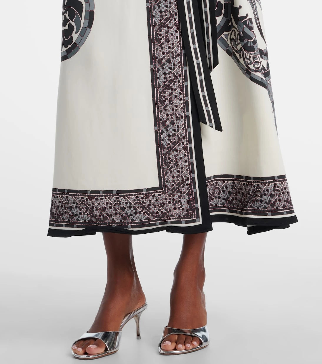 La DoubleJ - Printed wrap dress