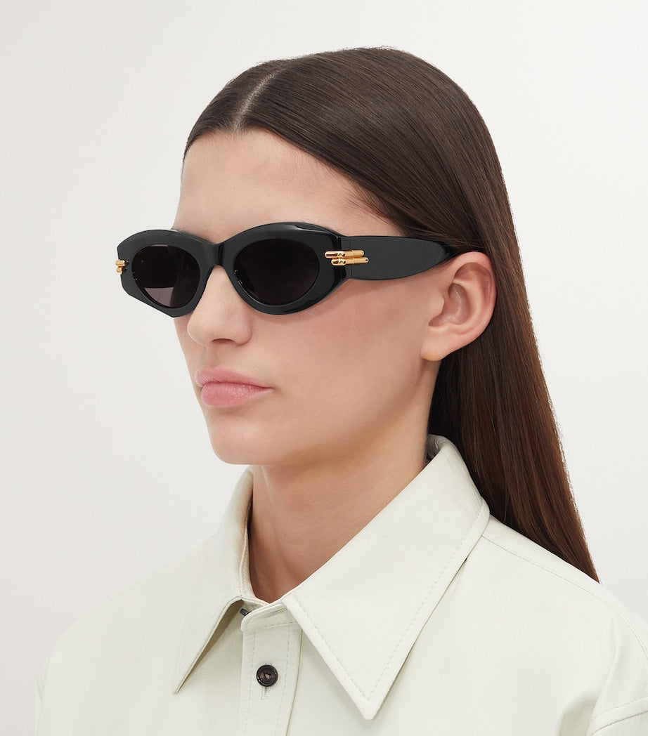 Bottega Veneta Oval Sunglasses