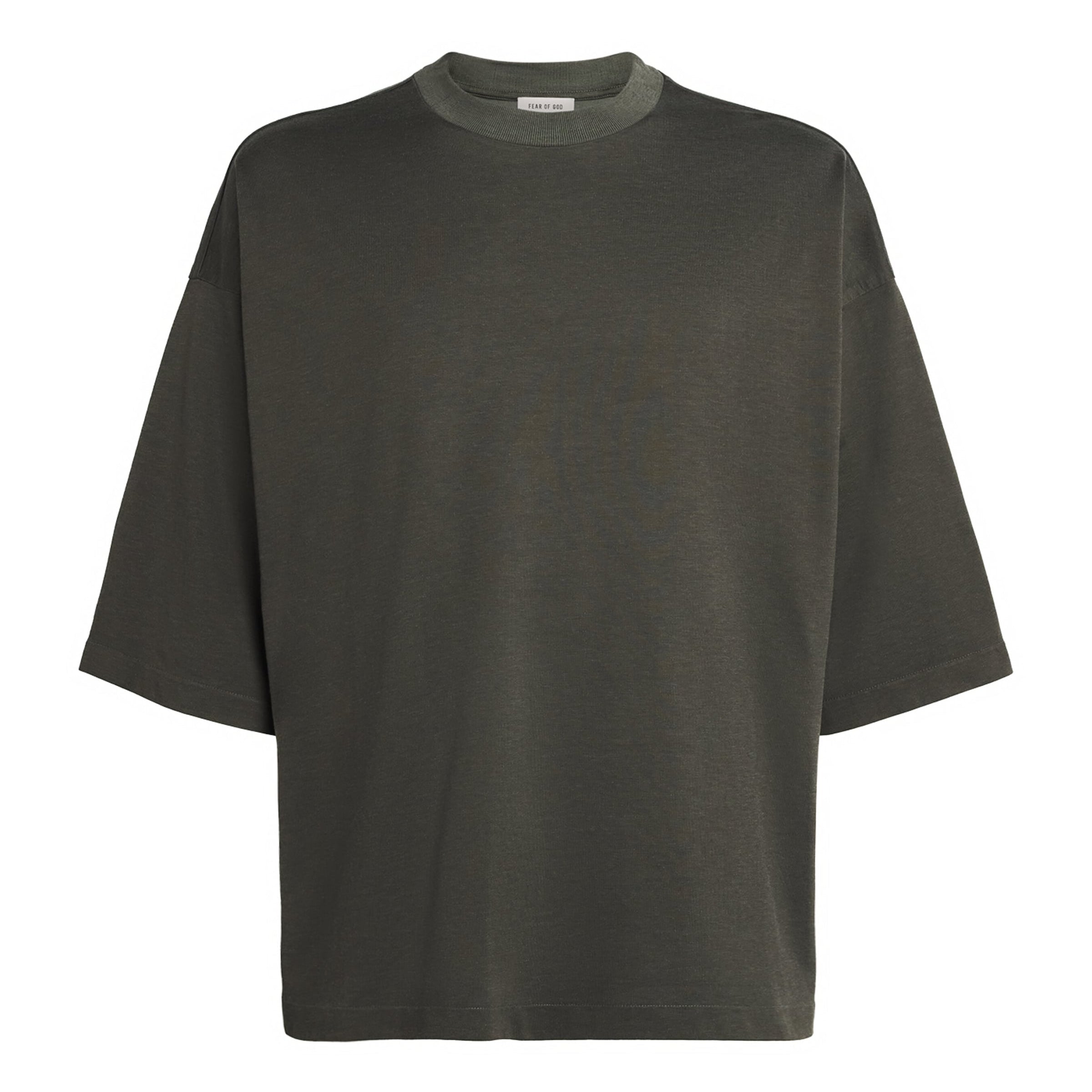 Cotton-Blend Oversized T-Shirt