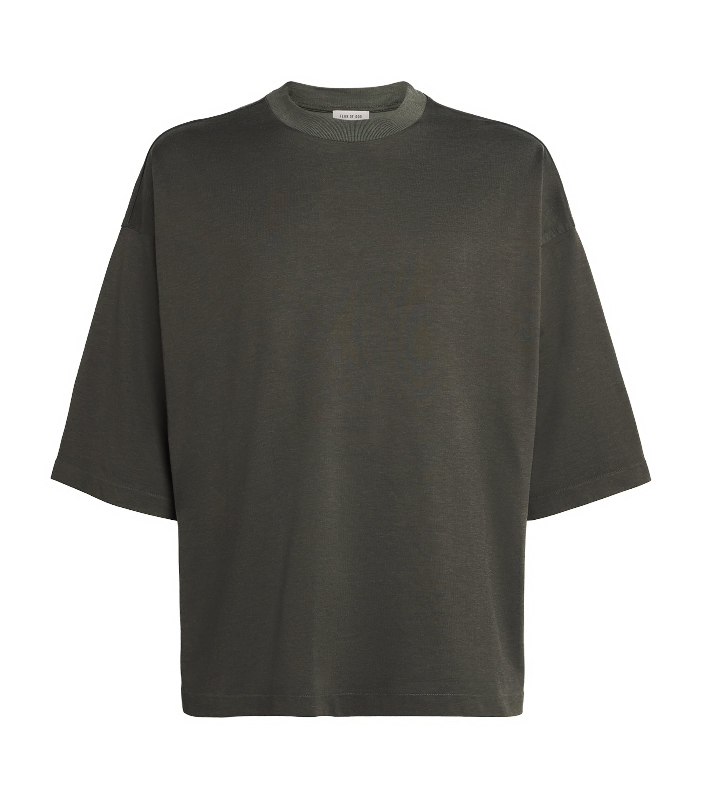 Cotton-Blend Oversized T-Shirt
