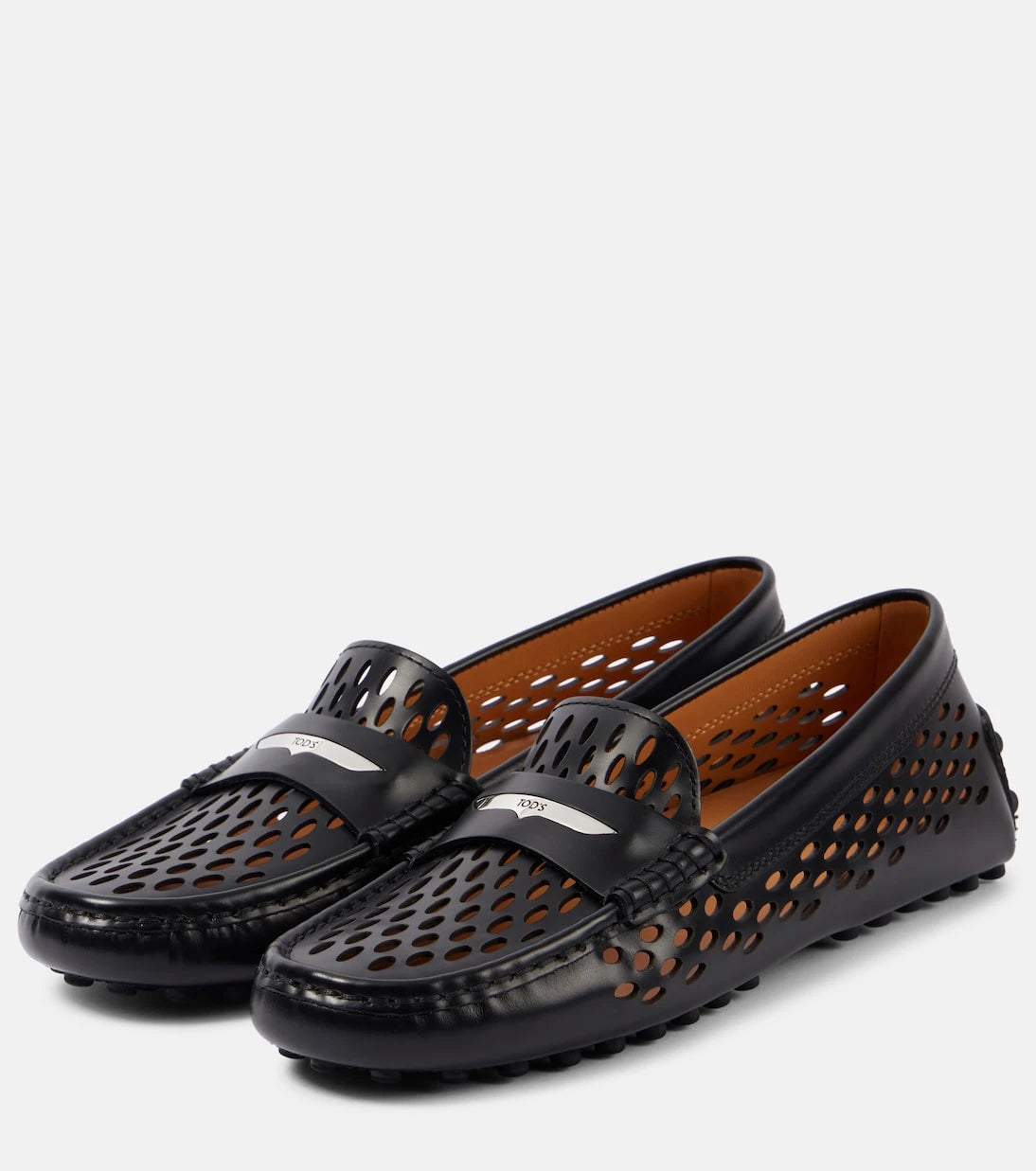 Tod's - Gommino cutout leather driving shoes