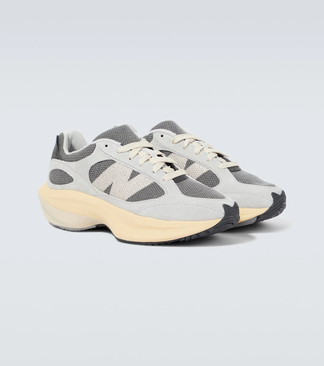 New Balance - WRPD Runner suede-trimmed sneakers
