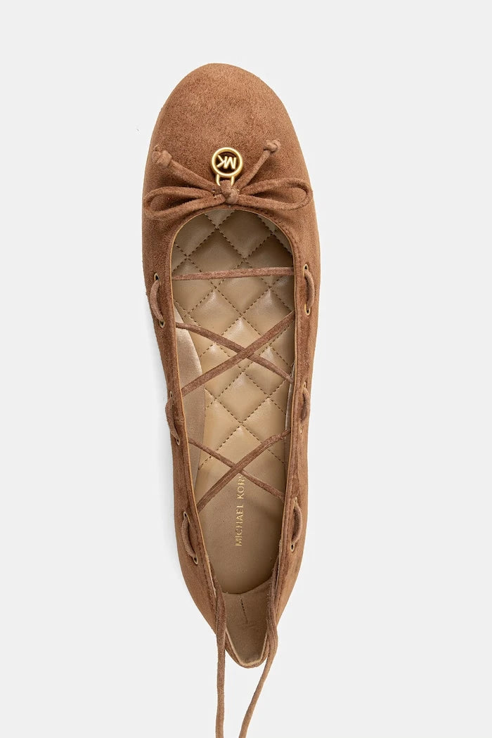 Велурени балеринки MICHAEL Michael Kors Shae Flex Ballet