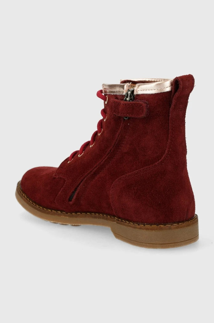 Детски велурени боти Pom D'api TRIP HI LACE