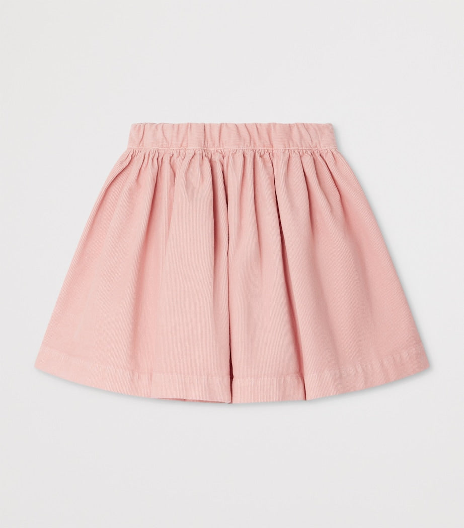 Stretch Cotton Corduroy Suzon Skirt (10-14 Years)