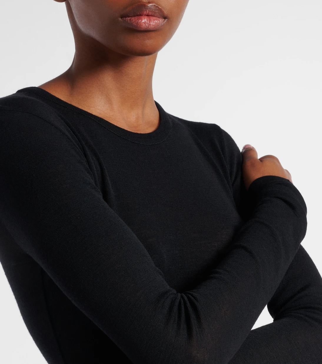 Saint Laurent - Wool jersey bodysuit