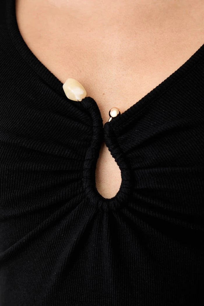 Bardot pamuk ve elastan bodycon elbise MASON
