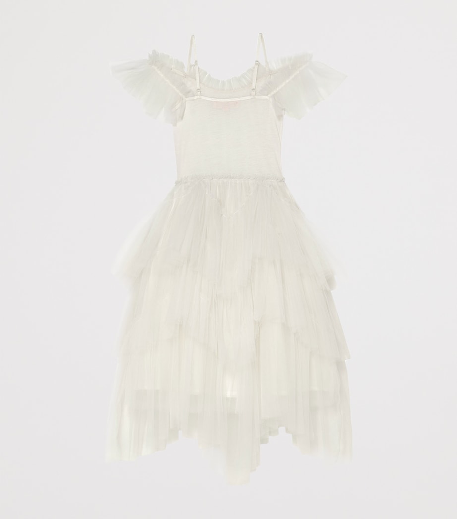Tutu Du Monde Ivory Tulle Embellished Calliope Dress (12 Years)