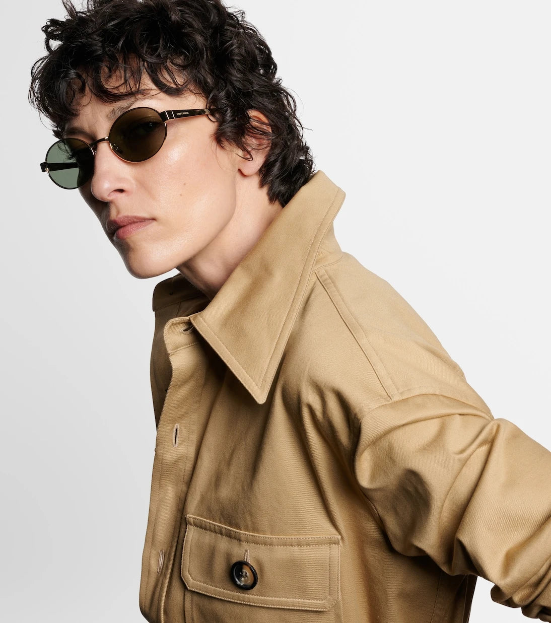 Saint Laurent - SL 692 oval sunglasses