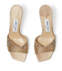 Jimmy Choo Multi Skye 70 Rhinestone-Embellished Mules