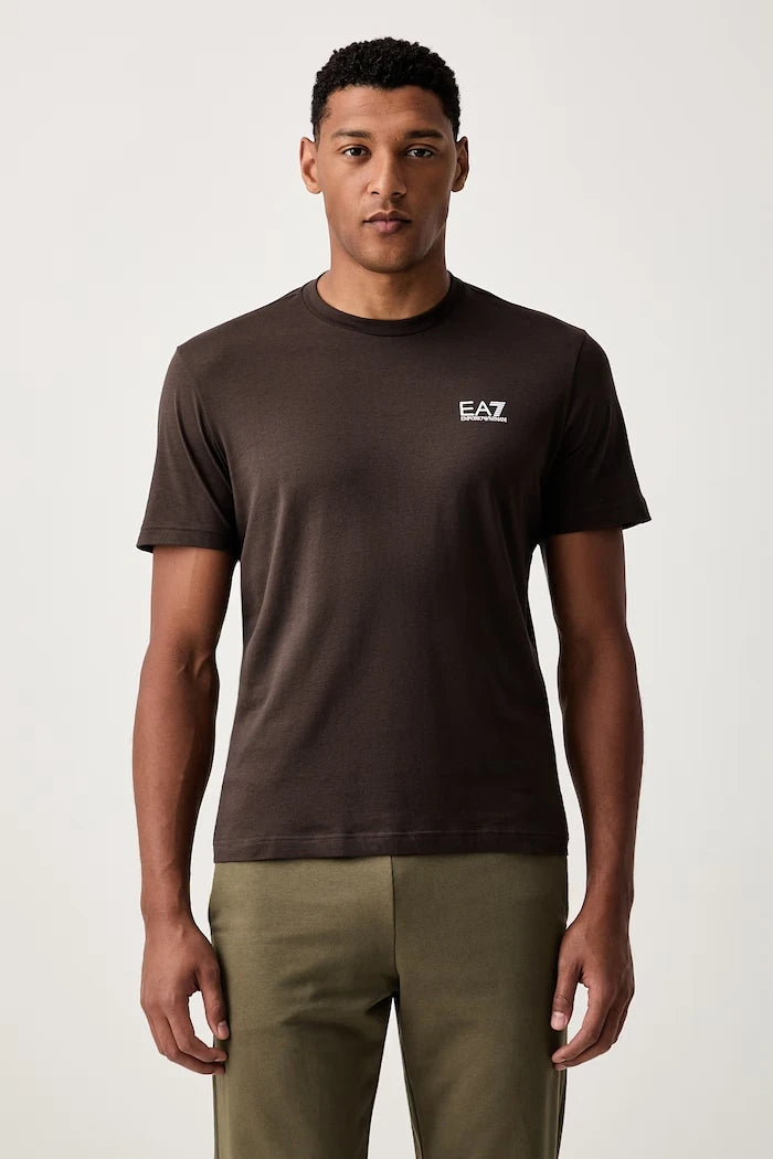 EA7 Emporio Armani pamuklu basic erkek tişört