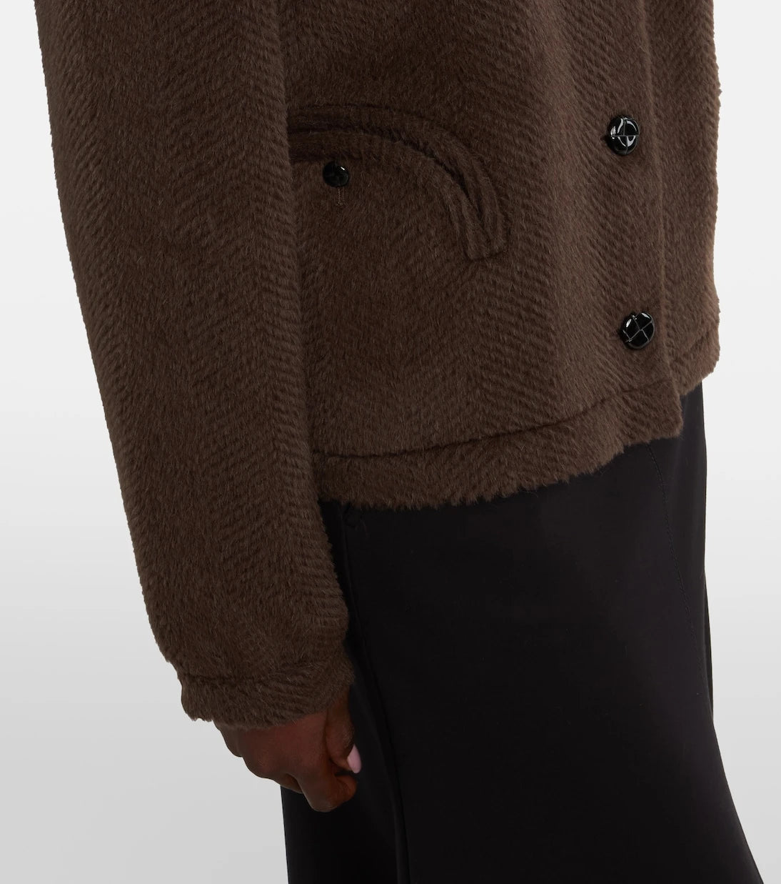 Blazé Milano - Gliss chevron alpaca and wool jacket