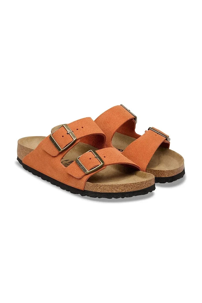 Birkenstock чехли мъжки от велур Arizona