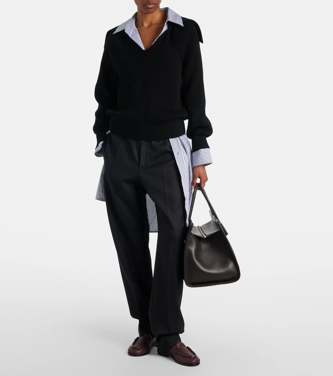 Bottega Veneta - Silenzio Intrecciato leather loafers