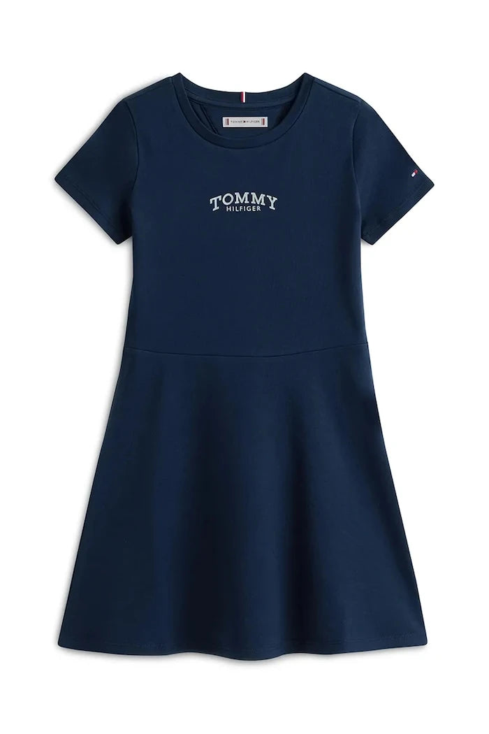 Tommy Hilfiger Çocuk Pamuklu Elbise