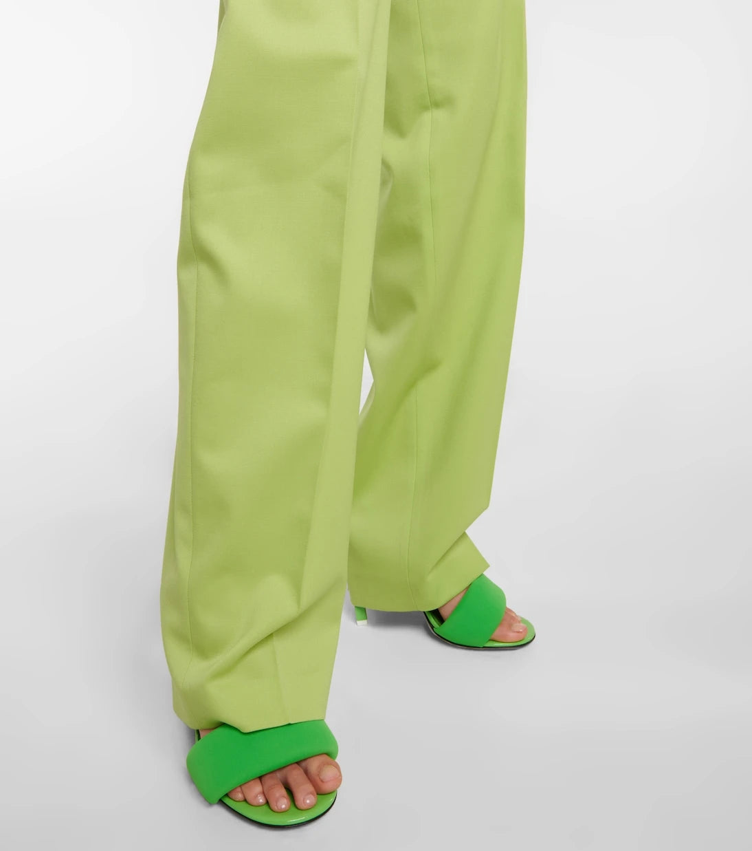 The Attico - Rem patent leather sandals
