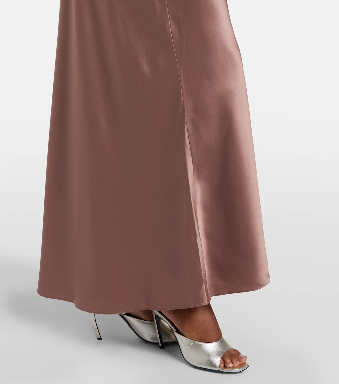 The Sei - Silk satin maxi skirt
