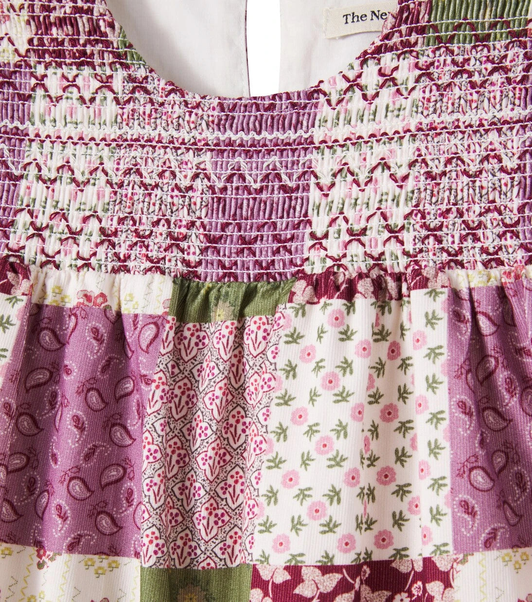 The New Society - Melba patchwork cotton corduroy dress