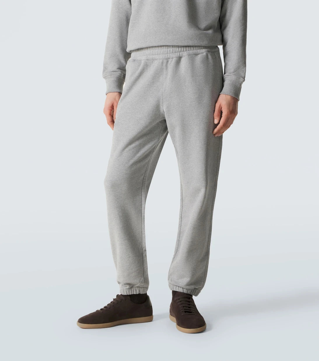 Zegna - Logolu pamuklu eşofman altı
