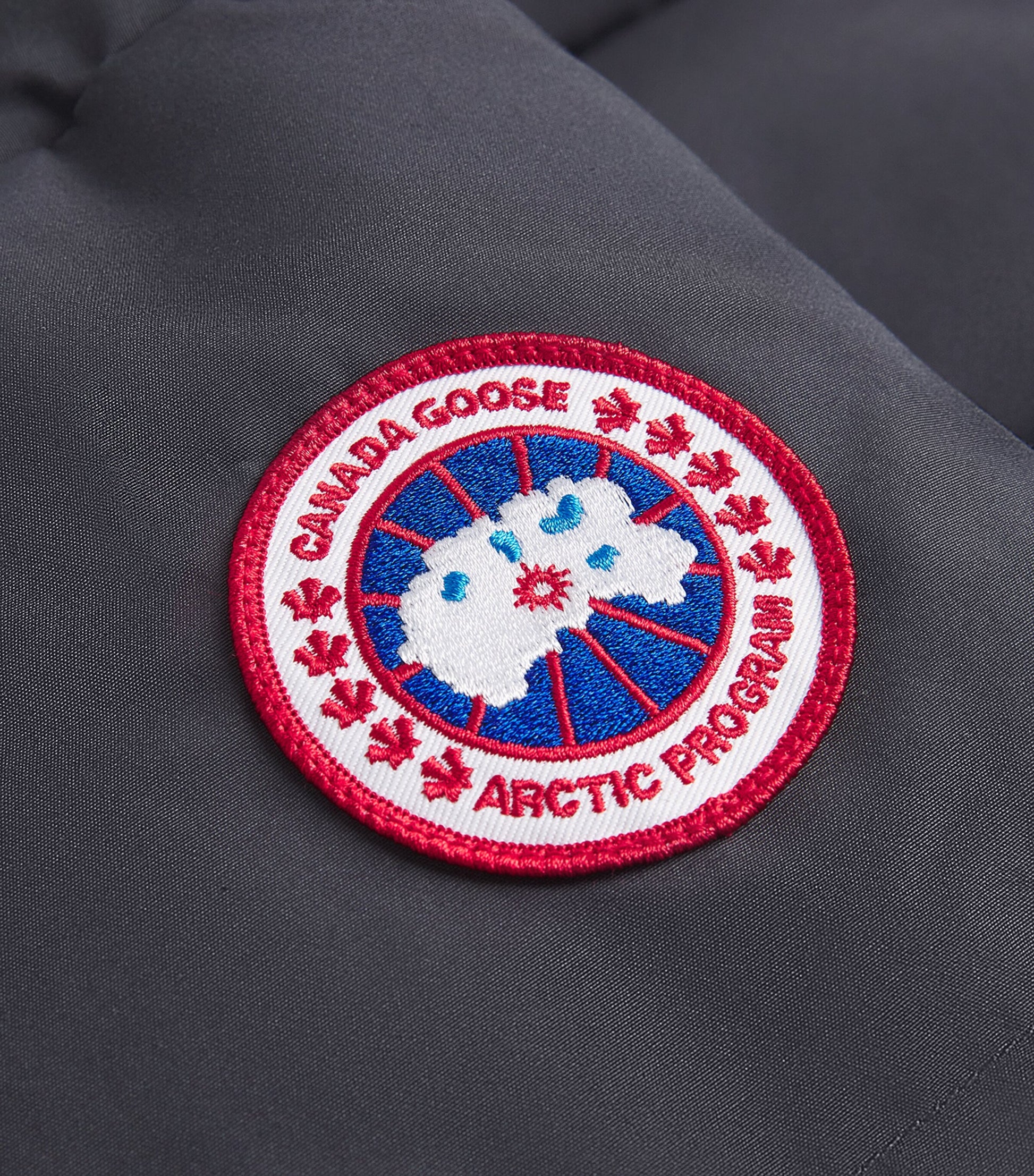 Canada Goose Grey Down Water-Repellent Bayview Puffer Jacket