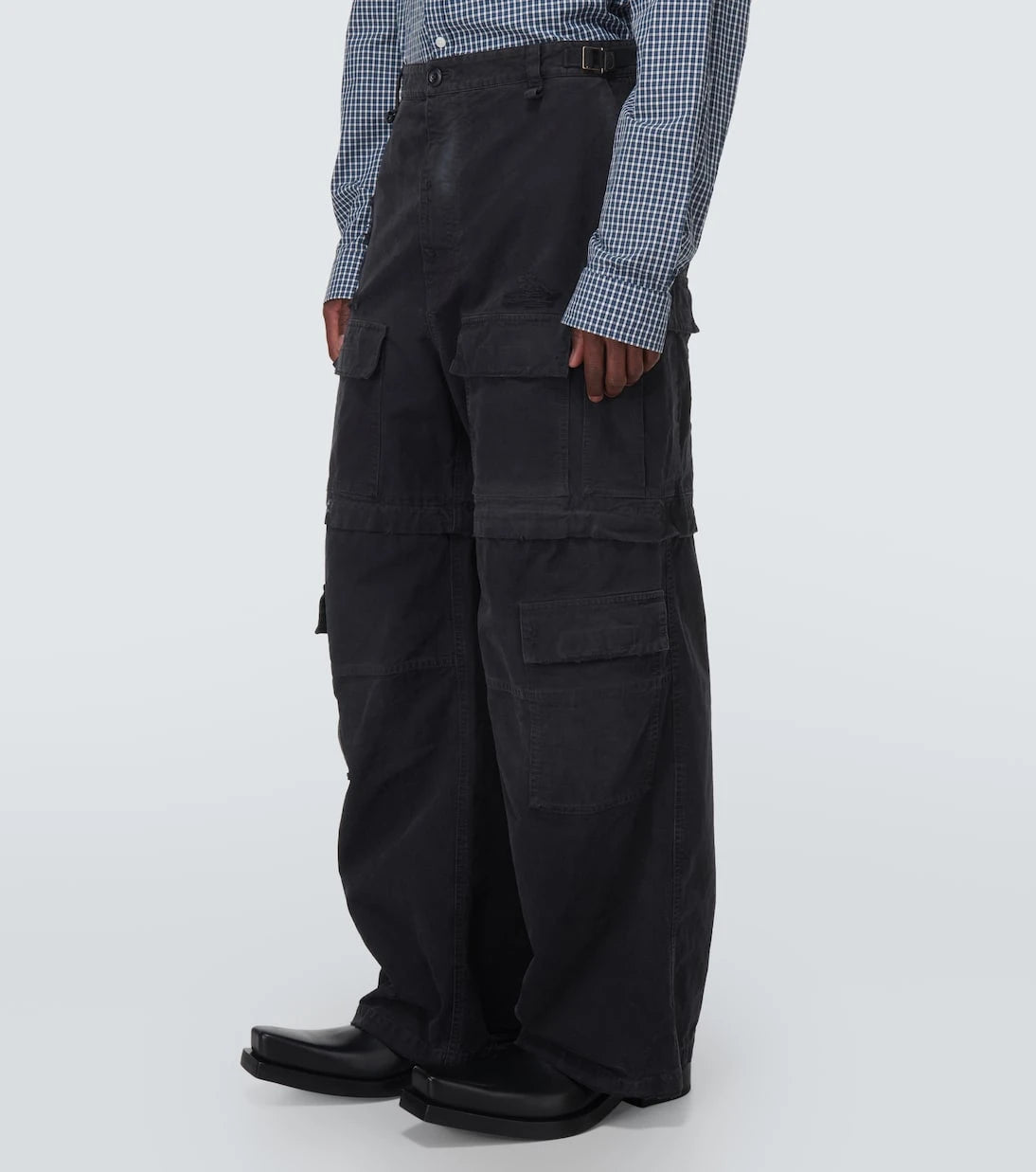 Balenciaga - Cotton twill cargo pants