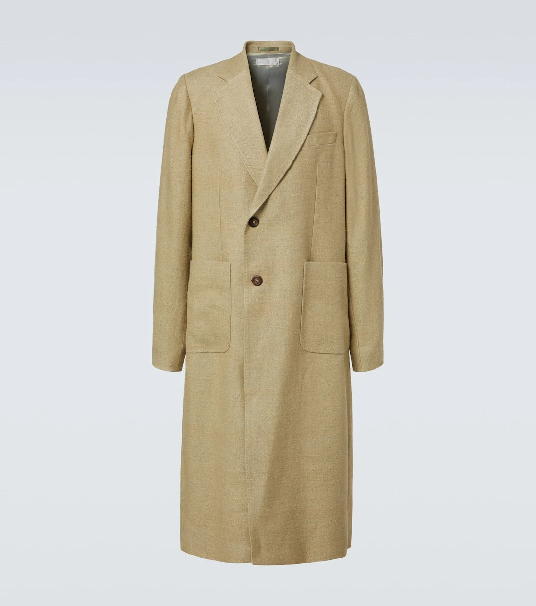 Our Legacy - Robe linen and silk overcoat