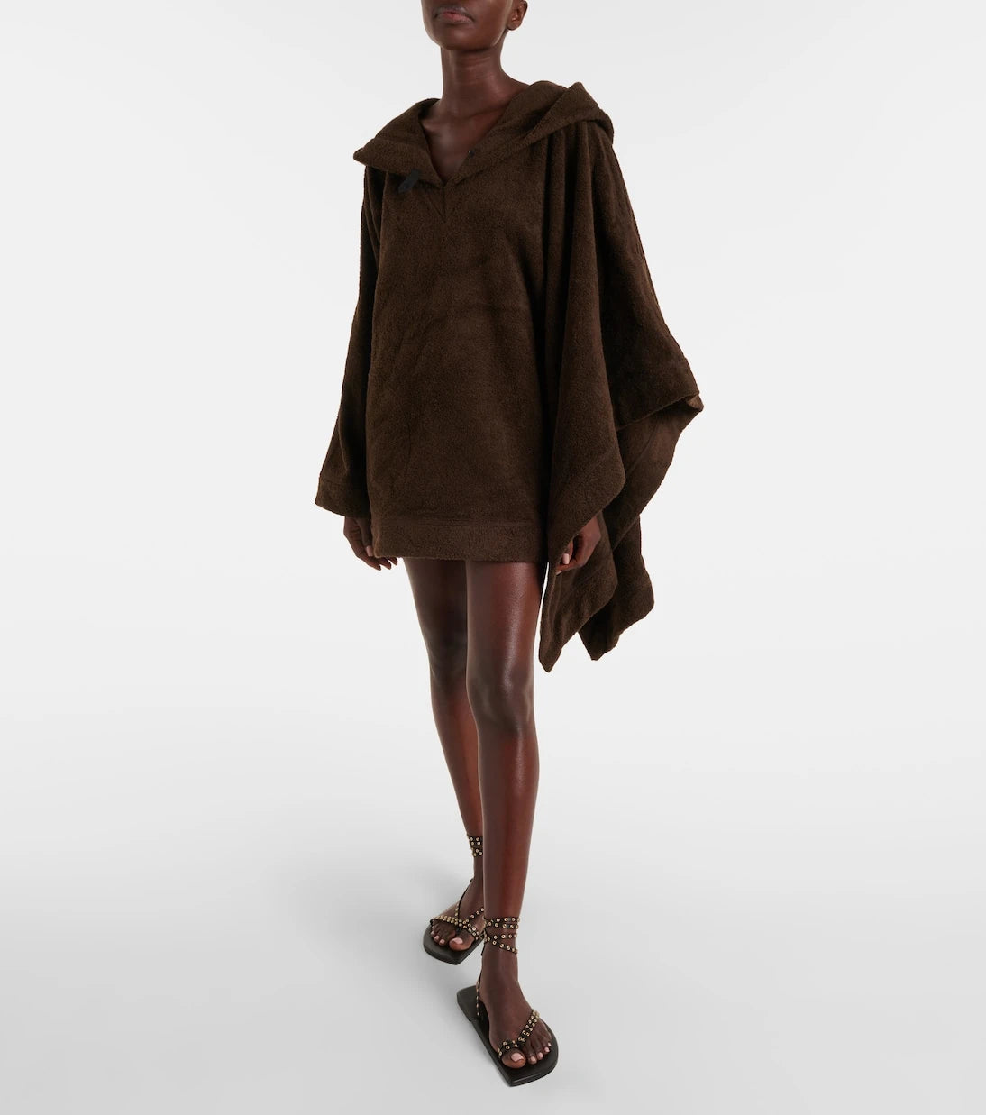 Alaïa - Cotton terry hoodie