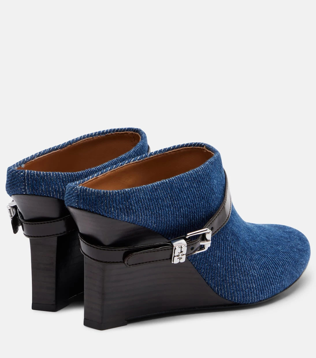 Ganni - Wedge ankle boots