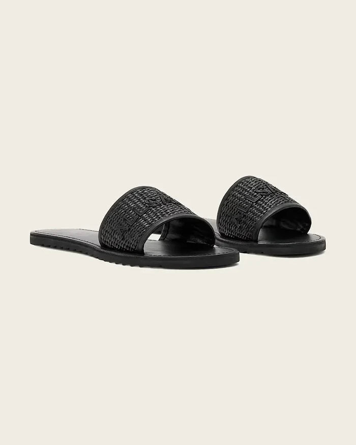 AllSaints дамски сандали от кожа Hoxton Slider