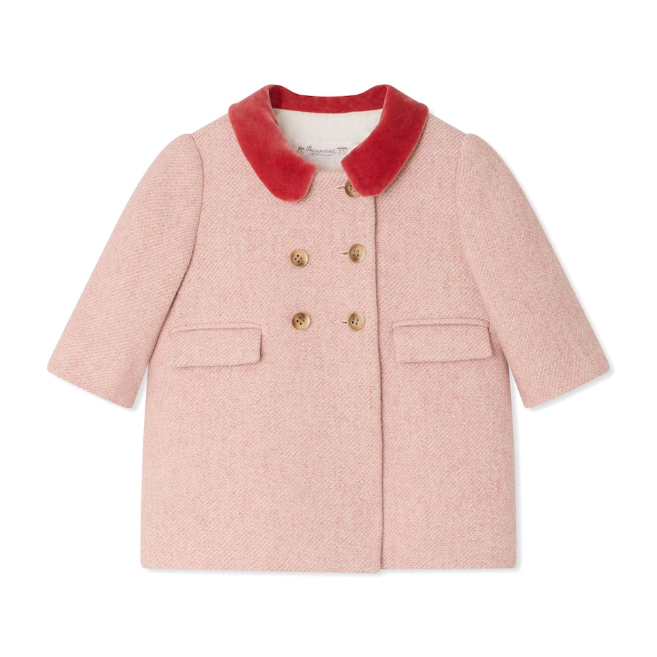 Wool-Blend Double-Breasted Coat (6 Months)