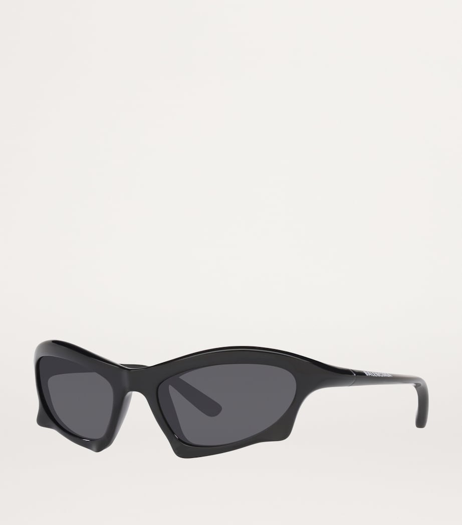 Black Bat Rectangle BB0229S Sunglasses