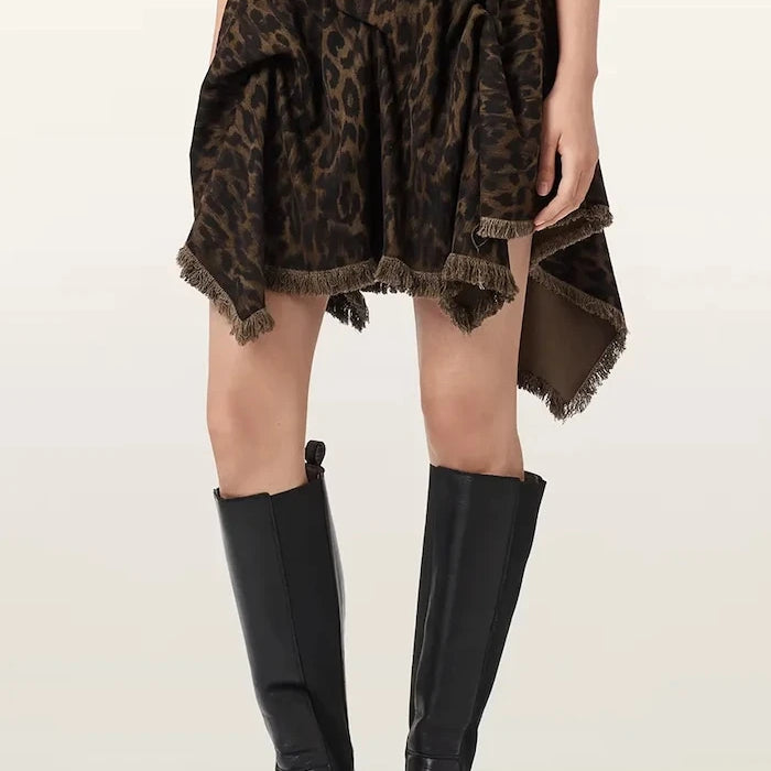 AllSaints асиметрична пола CRISSY