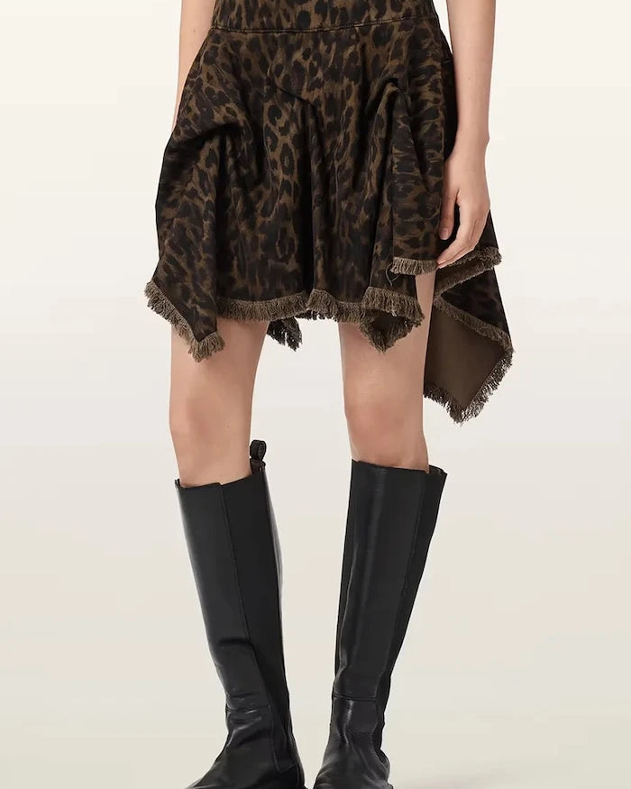 AllSaints асиметрична пола CRISSY