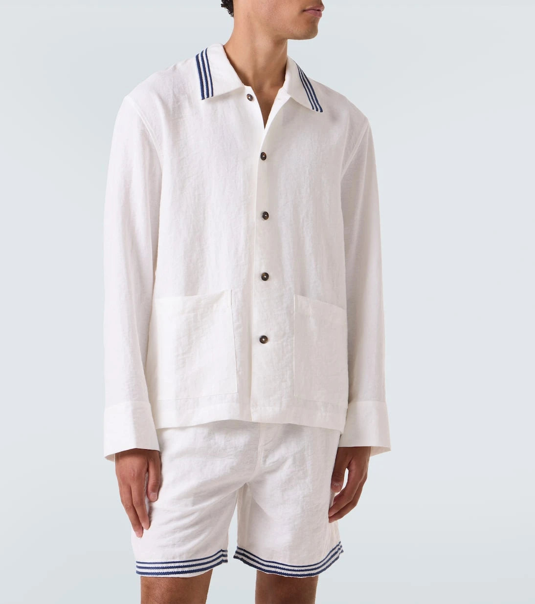 Commas - Embroidered overshirt