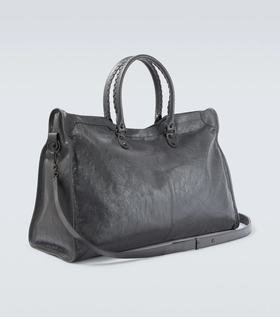 Balenciaga - حقيبة دفل Le City من الجلد