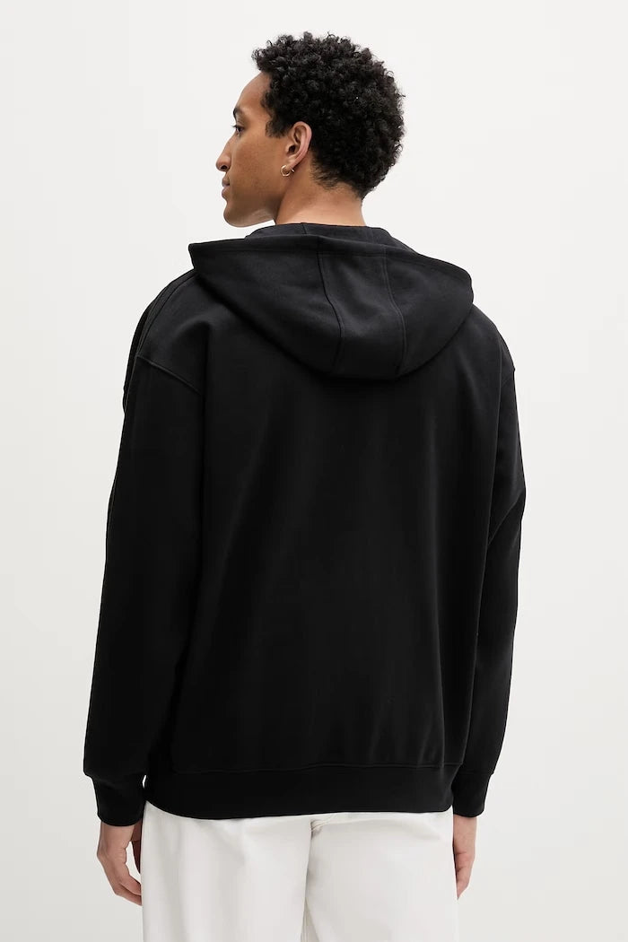 adidas Originals erkek pamuklu kapüşonlu fermuarlı sweatshirt