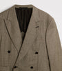 Dunhill Brown Wool Glen Check Bourdon Blazer