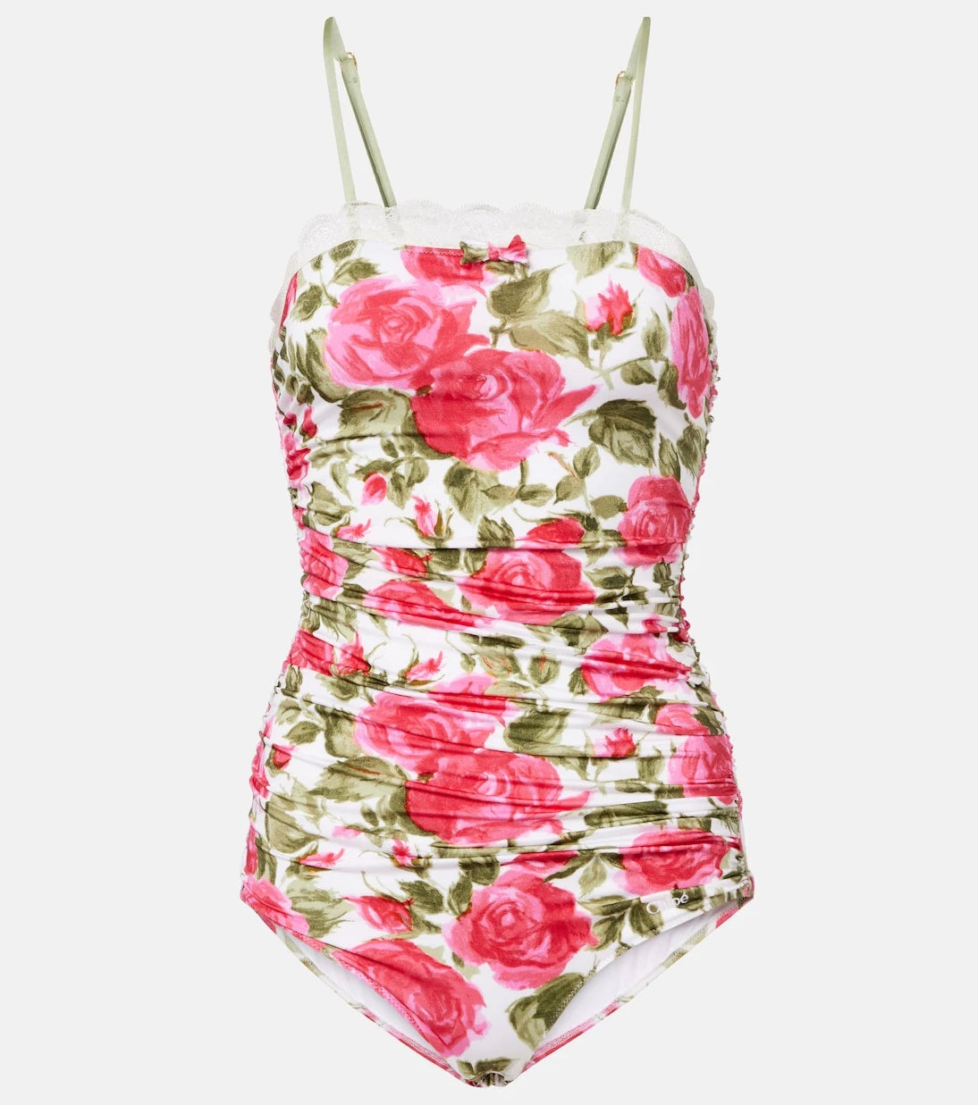 Chloé - Floral ruched bodysuit