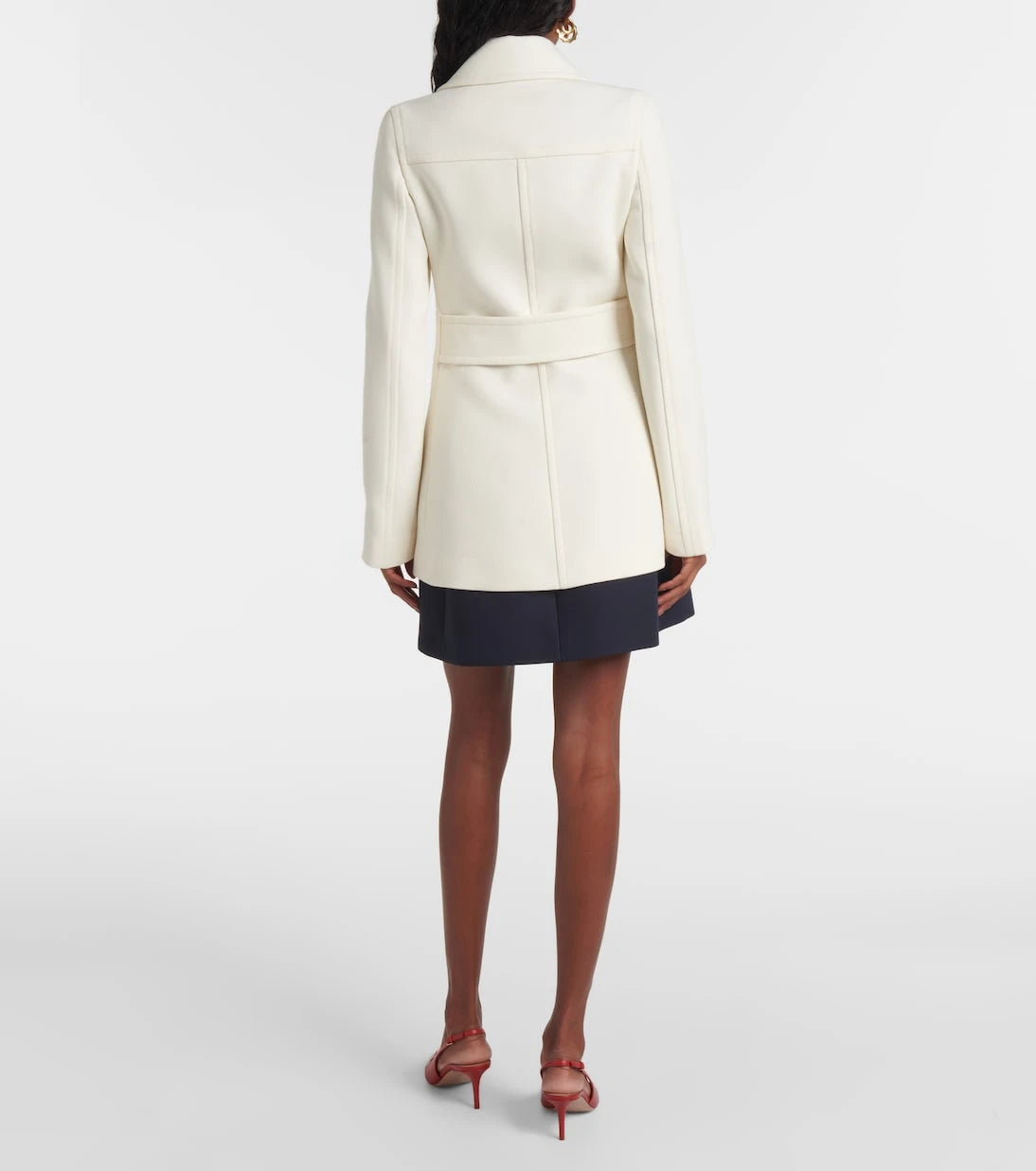 Valentino - Wool-blend crêpe blazer